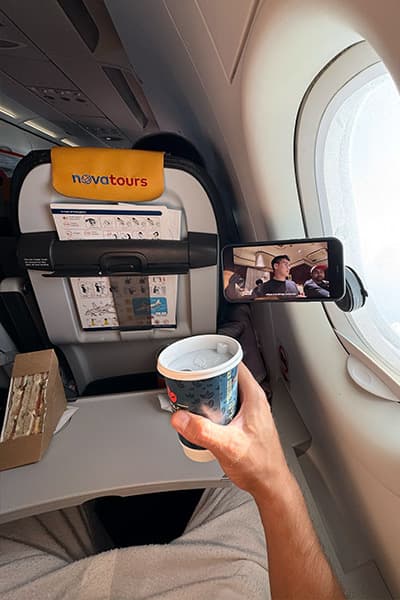 Soporte usado para VIAJES